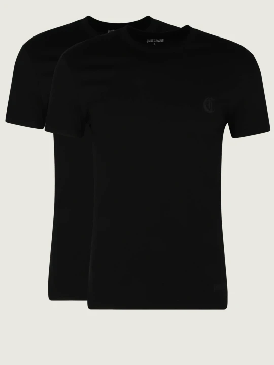 Zdjęcie produktu Just Cavalli T-shirt 2-pack | Slim Fit czarny