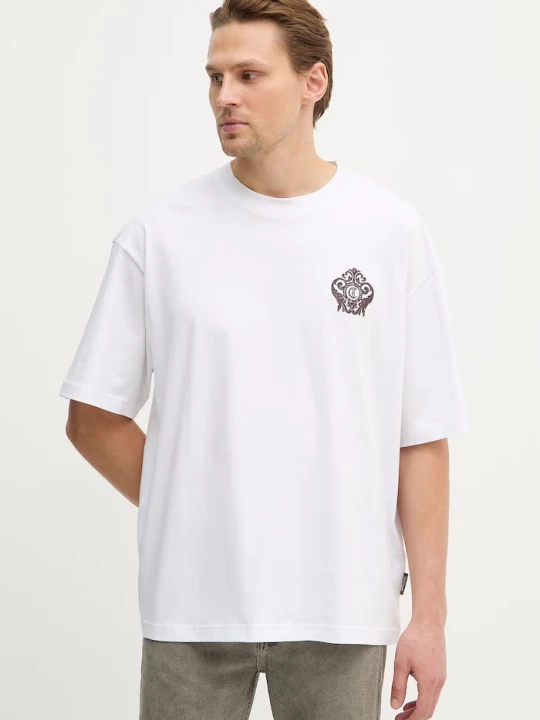 Zdjęcie produktu Just Cavalli t-shirt bawełniany biały