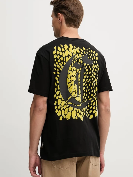 Zdjęcie produktu Just Cavalli t-shirt bawełniany czarny