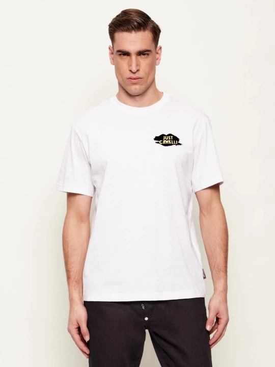 Zdjęcie produktu Just Cavalli T-shirt | Loose fit biały