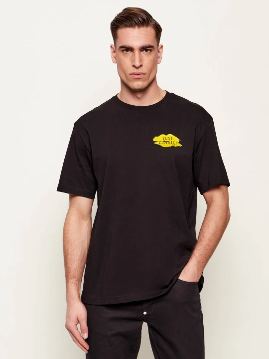 Zdjęcie produktu Just Cavalli T-shirt | Loose fit czarny