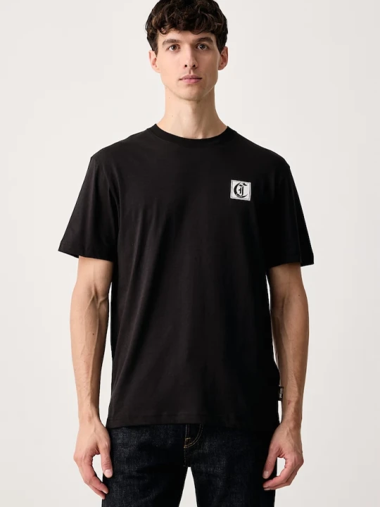 Zdjęcie produktu Just Cavalli T-shirt męski bawełniany czarny