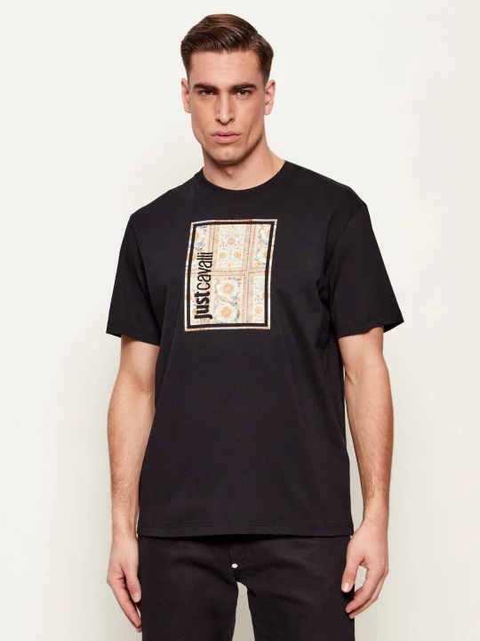 Zdjęcie produktu Just Cavalli T-shirt | Regular Fit czarny