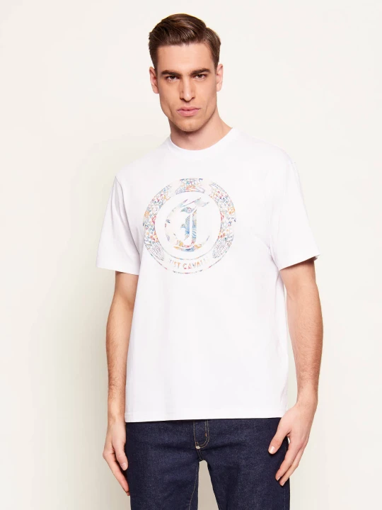 Zdjęcie produktu Just Cavalli T-shirt | Regular Fit biały