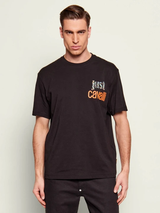 Zdjęcie produktu Just Cavalli T-shirt | Regular Fit czarny