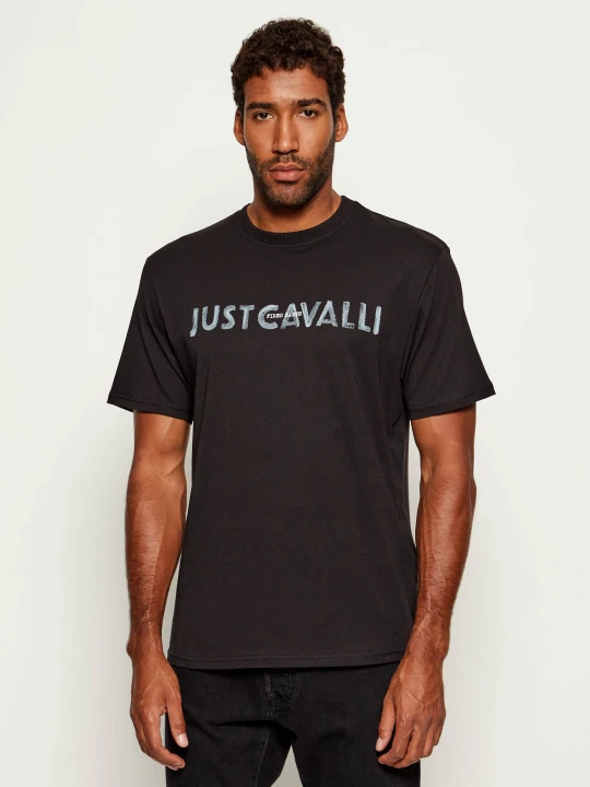 Zdjęcie produktu Just Cavalli T-shirt | Regular Fit czarny