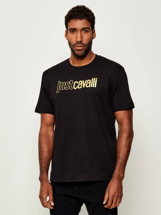 Zdjęcie produktu Just Cavalli T-shirt | Regular Fit czarny