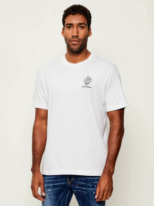 Zdjęcie produktu Just Cavalli T-shirt | Regular Fit biały
