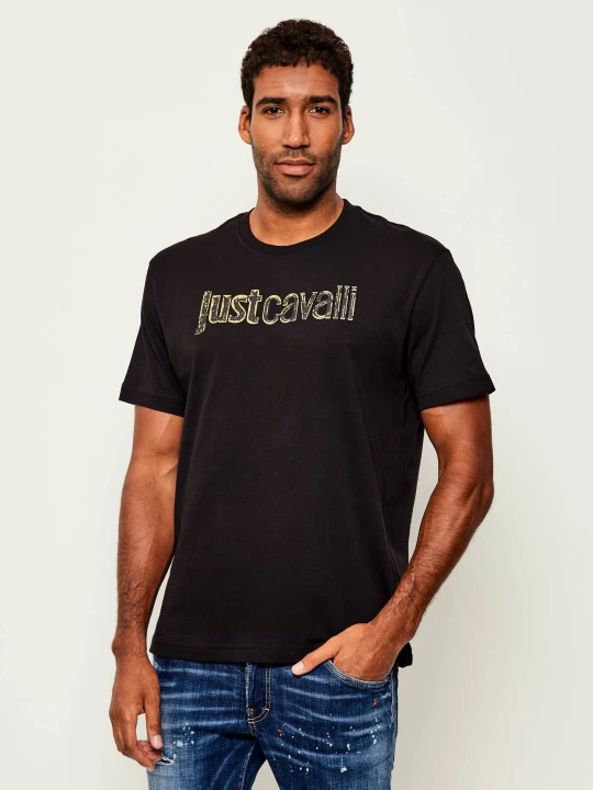 Zdjęcie produktu Just Cavalli T-shirt | Regular Fit czarny