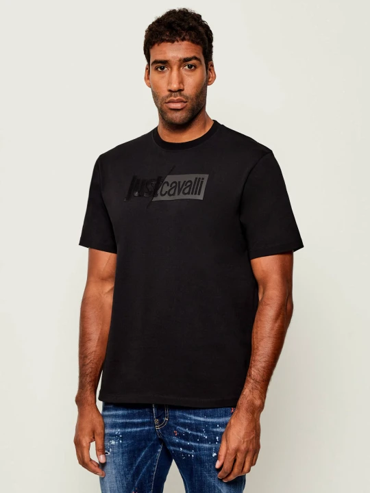Zdjęcie produktu Just Cavalli T-shirt | Regular Fit czarny
