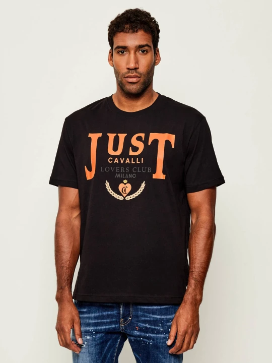 Zdjęcie produktu Just Cavalli T-shirt | Regular Fit czarny