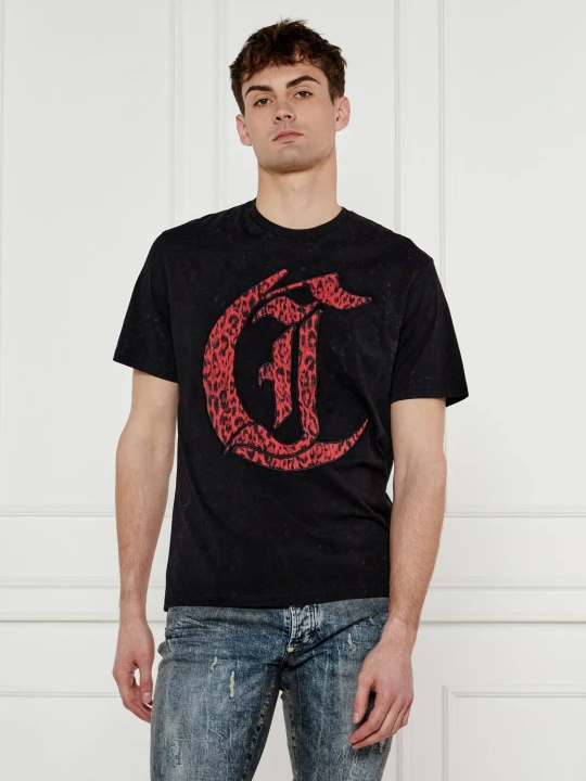 Zdjęcie produktu Just Cavalli T-shirt | Regular Fit czarny