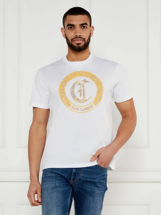 Zdjęcie produktu Just Cavalli T-shirt | Regular Fit biały