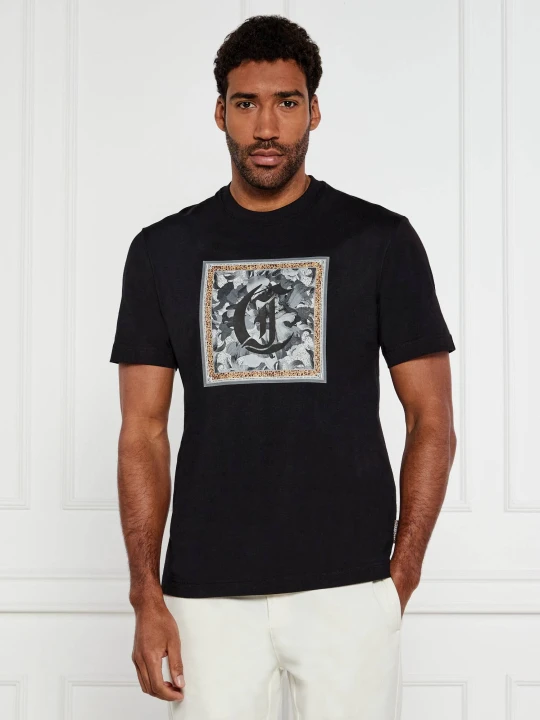 Zdjęcie produktu Just Cavalli T-shirt | Regular Fit czarny