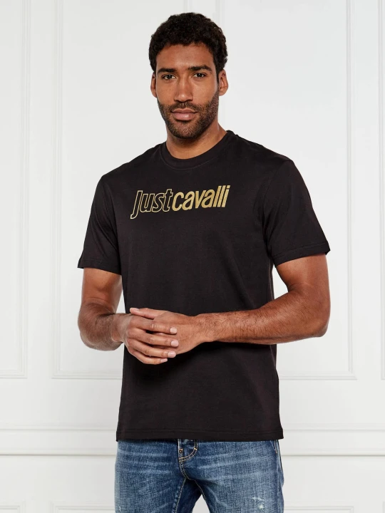 Zdjęcie produktu Just Cavalli T-shirt | Regular Fit czarny