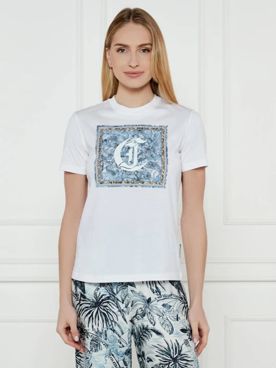 Zdjęcie produktu Just Cavalli T-shirt | Regular Fit biały