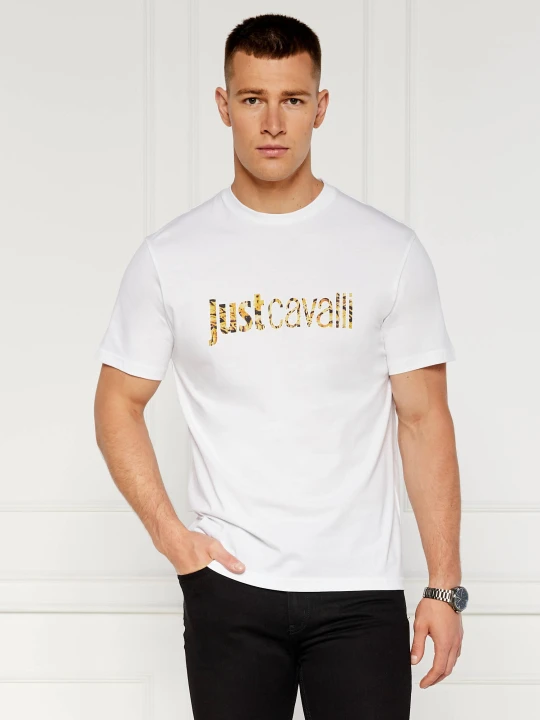Zdjęcie produktu Just Cavalli T-shirt | Regular Fit biały