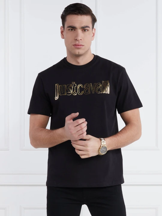 Zdjęcie produktu Just Cavalli T-shirt | Regular Fit czarny
