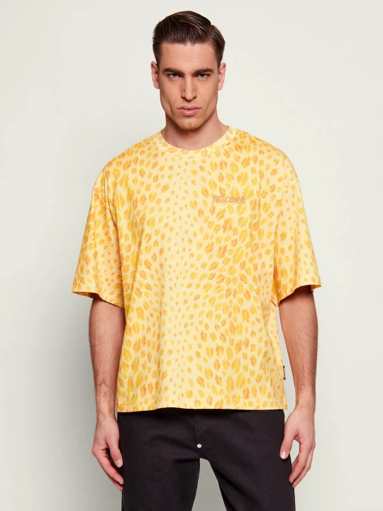 Zdjęcie produktu Just Cavalli T-shirt | Relaxed fit żółty