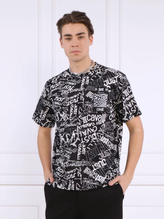 Zdjęcie produktu Just Cavalli T-shirt | Relaxed fit biały