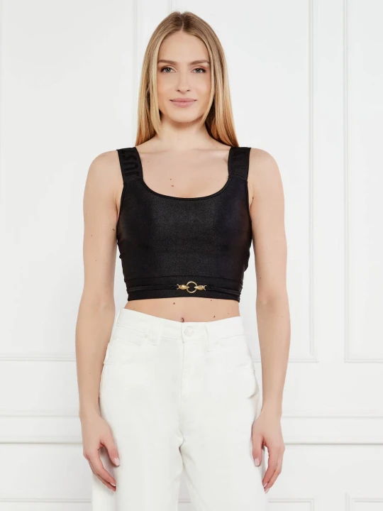 Zdjęcie produktu Just Cavalli Top | Cropped Fit czarny