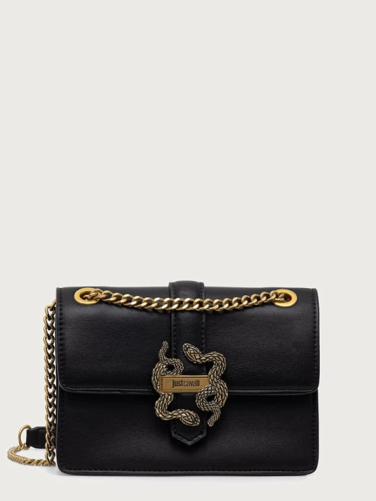 Zdjęcie produktu Just Cavalli torebka crossbody damska z imitacji skóry czarny