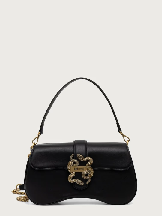 Zdjęcie produktu Just Cavalli torebka crossbody damska z imitacji skóry czarny