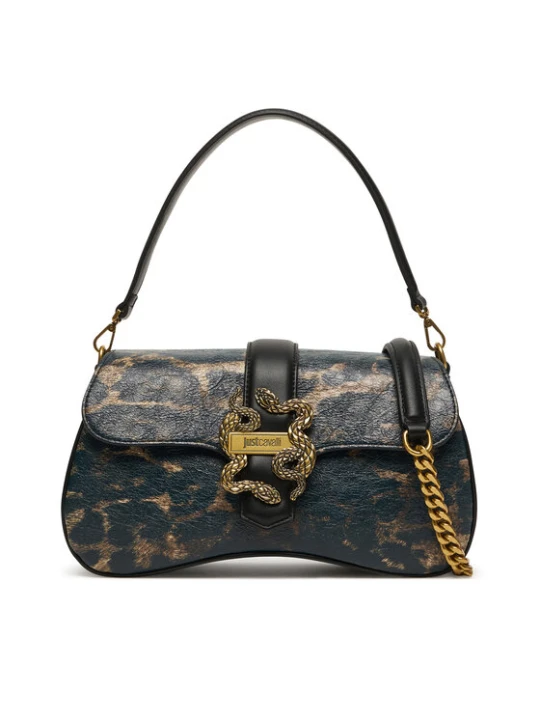 Zdjęcie produktu Just Cavalli Torebka Iconic Snakes 81RA4BA1 ZSE80 Czarny
