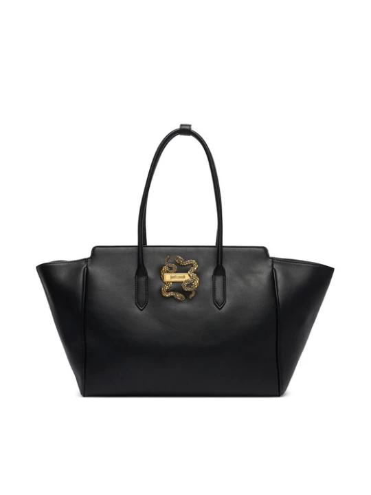 Zdjęcie produktu Just Cavalli Torebka Iconic Snakes 81RA4BA2 ZSA89 Czarny