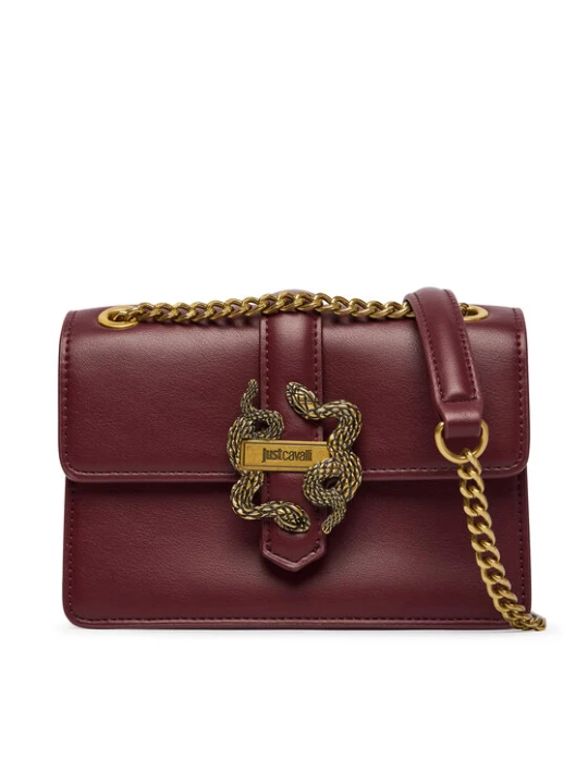 Zdjęcie produktu Just Cavalli Torebka Iconic Snakes 81RA4BA3 ZSA89 Czerwony ciemny