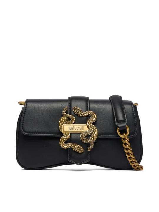 Zdjęcie produktu Just Cavalli Torebka Iconic Snakes 81RA4BA7 ZSA89 Czarny