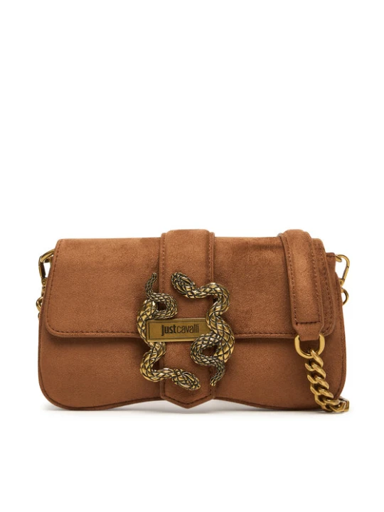 Zdjęcie produktu Just Cavalli Torebka Iconic Snakes 81RA4BA7 ZSE74 Brązowy