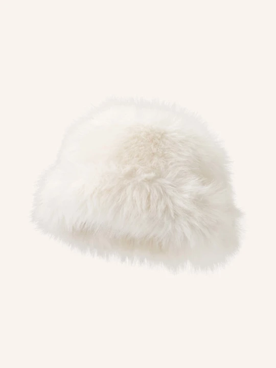 Zdjęcie produktu Juvia Czapka Ze Sztucznego Futra Ilse beige ECRU