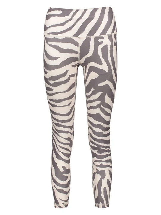 Zdjęcie produktu Juvia Legginsy w kolorze granatowo-kremowym rozmiar: XXS