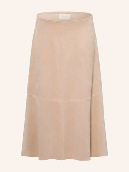Zdjęcie produktu Juvia Spódnica Letitia O Wyglądzie Skóry beige JASNOBRĄZOWY