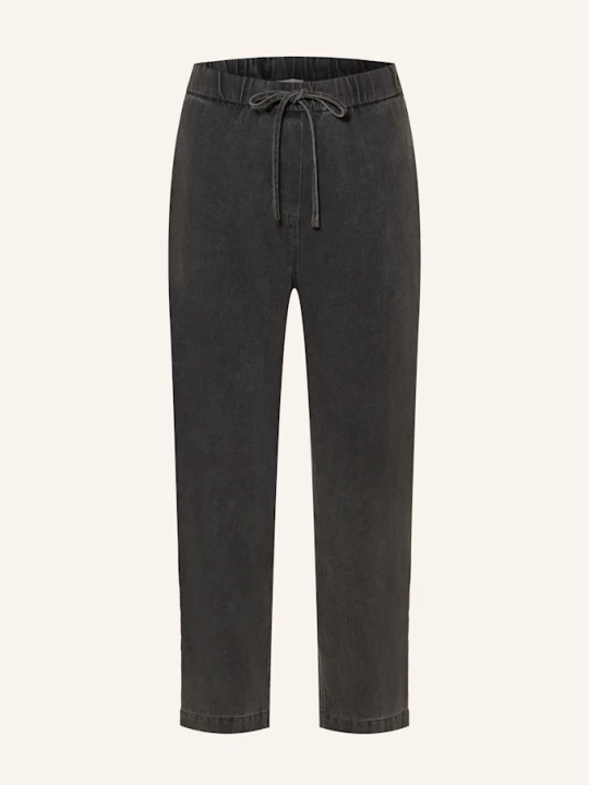 Zdjęcie produktu Juvia Spodnie 7/8 Ashley W Stylu Jeansowym grau CZIEMNOSZARY