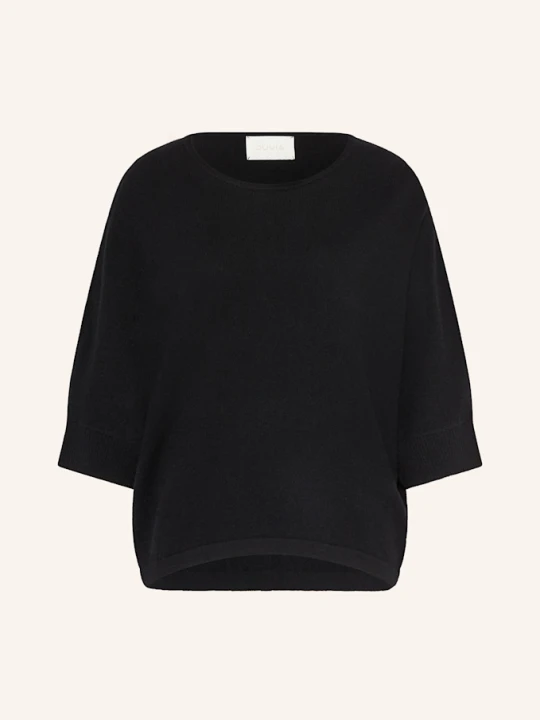 Zdjęcie produktu Juvia Sweter Blanca Z Rękawami 3/4 schwarz CZARNY