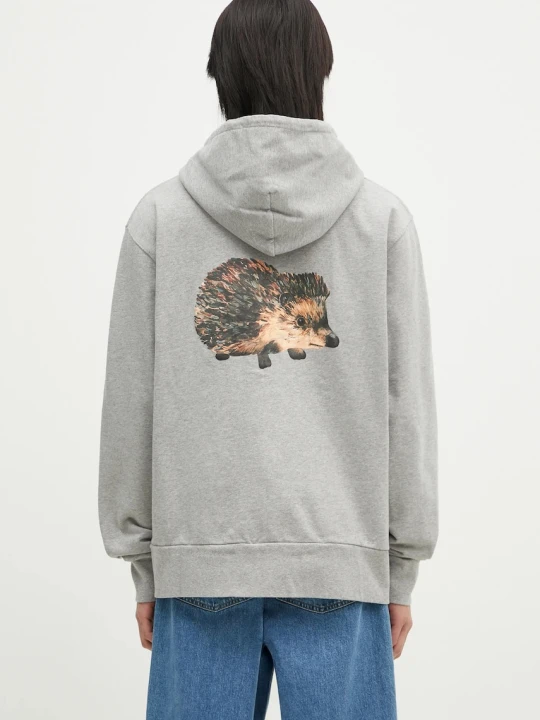 Zdjęcie produktu JW Anderson bluza bawełniana Prickly Back Print Hoodie