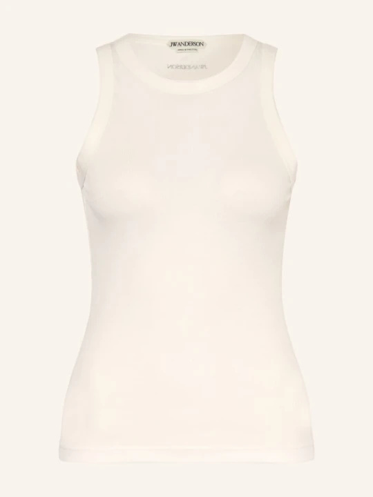 Zdjęcie produktu Jw Anderson Dzianinowy Top weiss BIAŁY