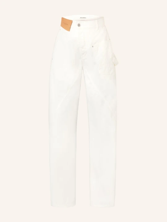 Zdjęcie produktu Jw Anderson Dżinsy Z Szerokimi Nogawkami weiss 002 OFF WHITE