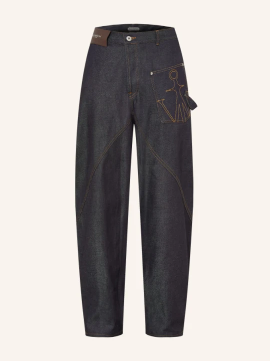 Zdjęcie produktu Jw Anderson Jeansy Twisted Workwear O Kroju Regular Fit blau 870 INDIGO