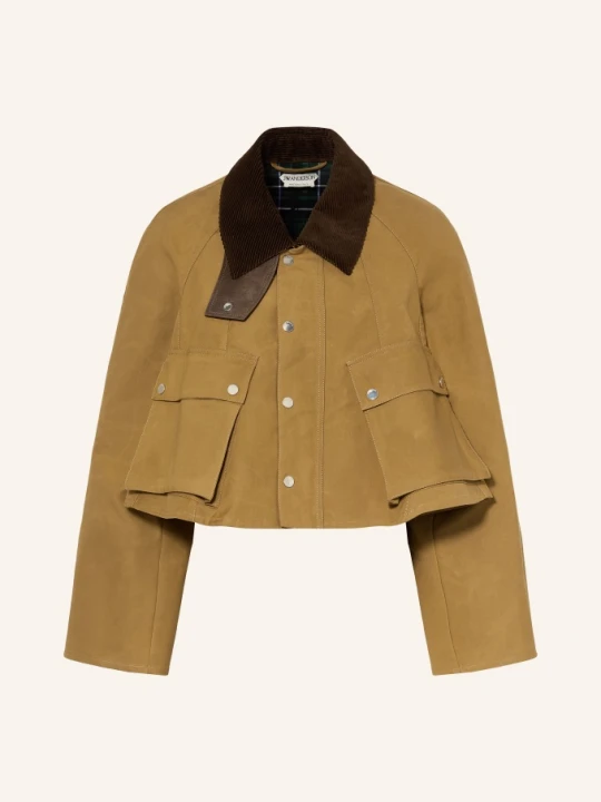 Zdjęcie produktu Jw Anderson Krótka Kurtka Barn braun KONIAKOWY
