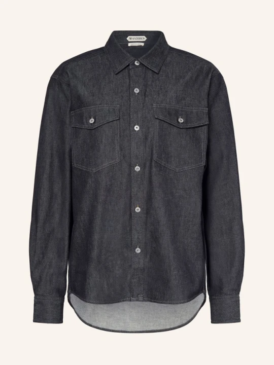 Zdjęcie produktu Jw Anderson Oversizedowa Koszula Jeansowa blau GRANATOWY