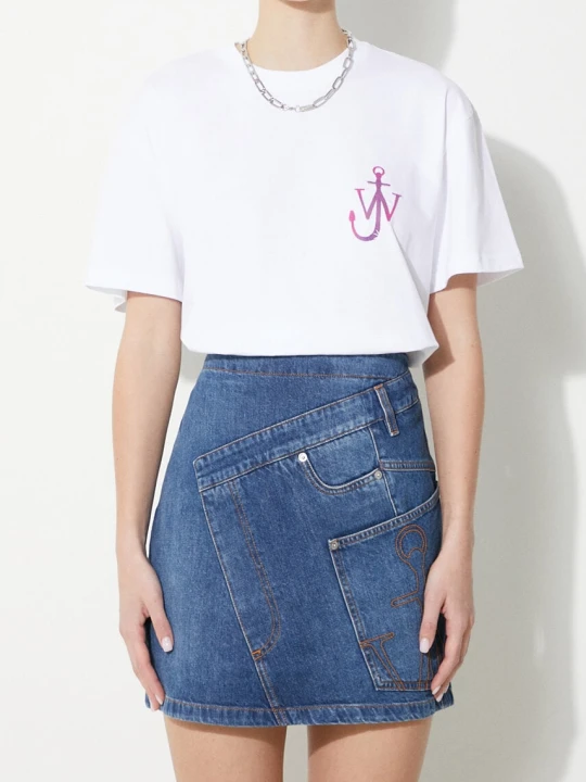 Zdjęcie produktu JW Anderson spódnica jeansowa Twisted Mini Skirt