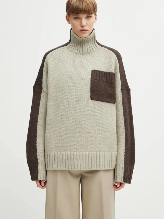 Zdjęcie produktu JW Anderson sweter z dodatkiem wełny Two Tone Patch Pocket