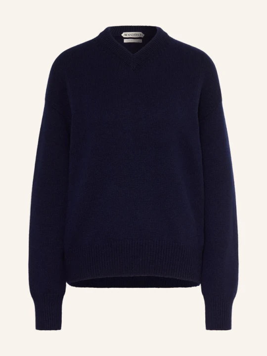 Zdjęcie produktu Jw Anderson Sweter Z Kaszmiru blau GRANATOWY