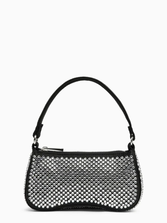 Zdjęcie produktu JW PEI Torebka "Eva" w kolorze czarnym - 20 x 11 x 4, 5 cm rozmiar: onesize
