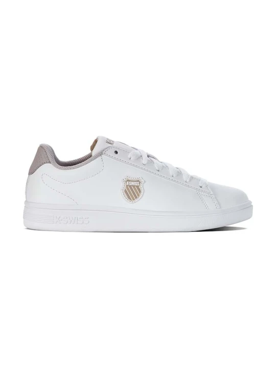 Zdjęcie produktu K-Swiss sneakersy skórzane COURT SHIELD biały