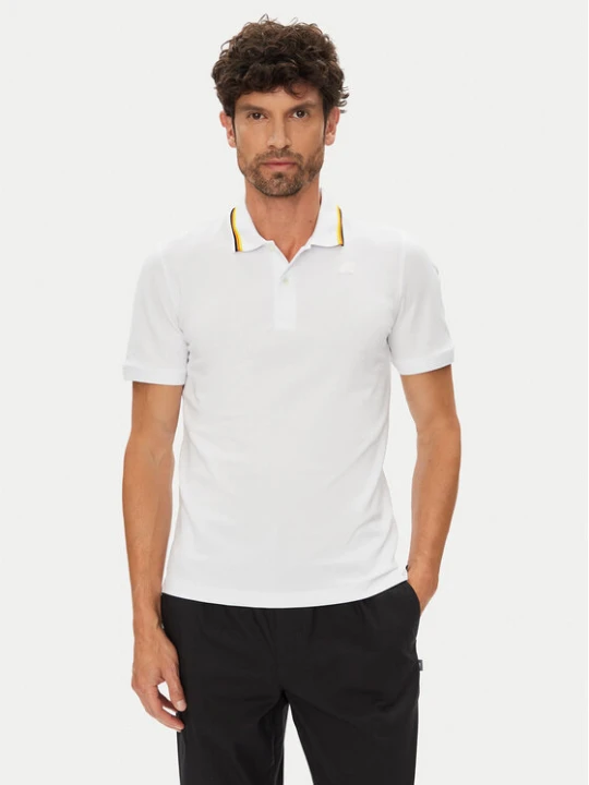 Zdjęcie produktu K-Way Polo Jud K1125DW Biały Regular Fit
