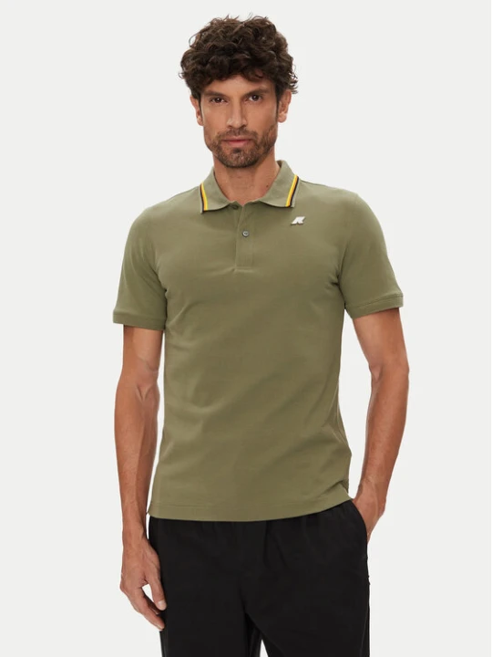 Zdjęcie produktu K-Way Polo Jud K1125DW Zielony Regular Fit